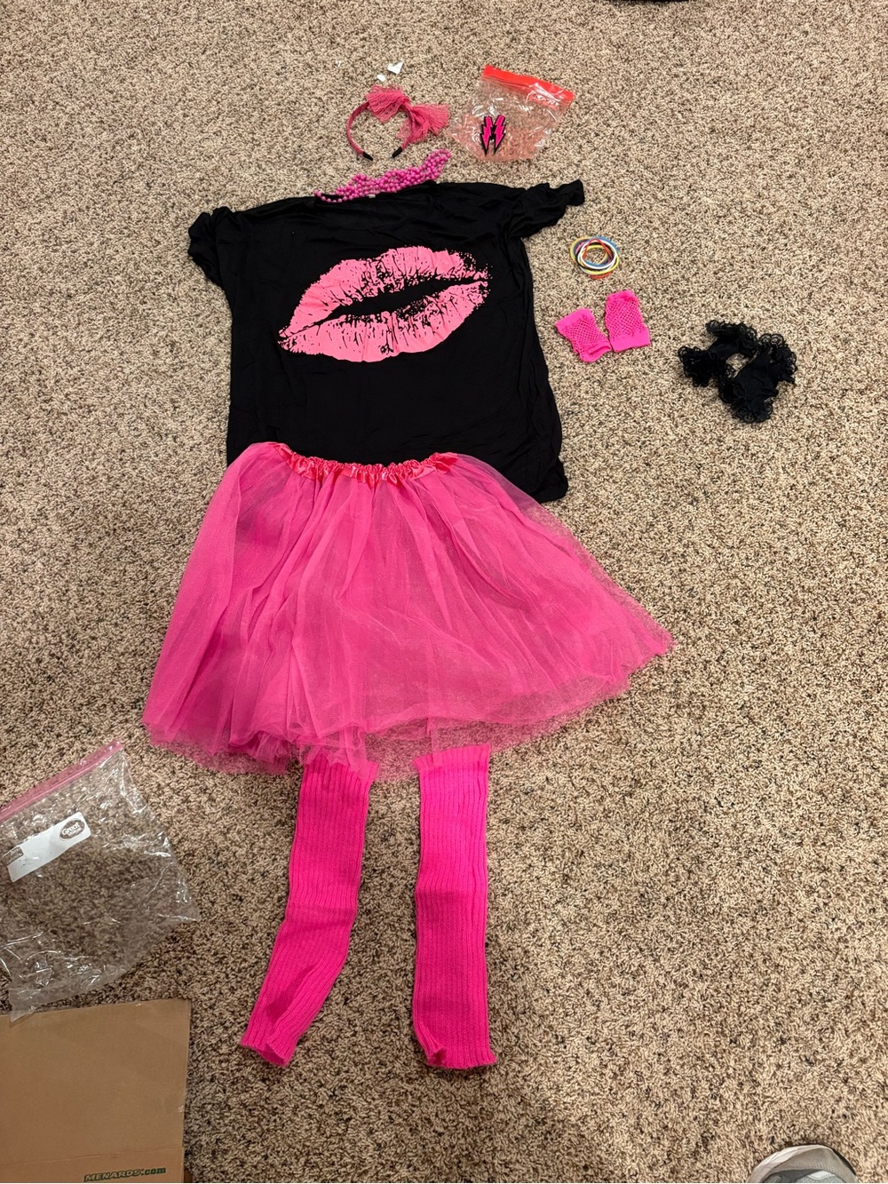 Adult 80’s costume (Halloween?)
